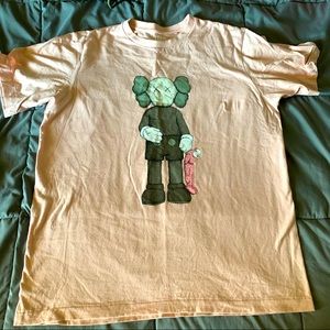 Pink Kaws x Uniqlo TShirt